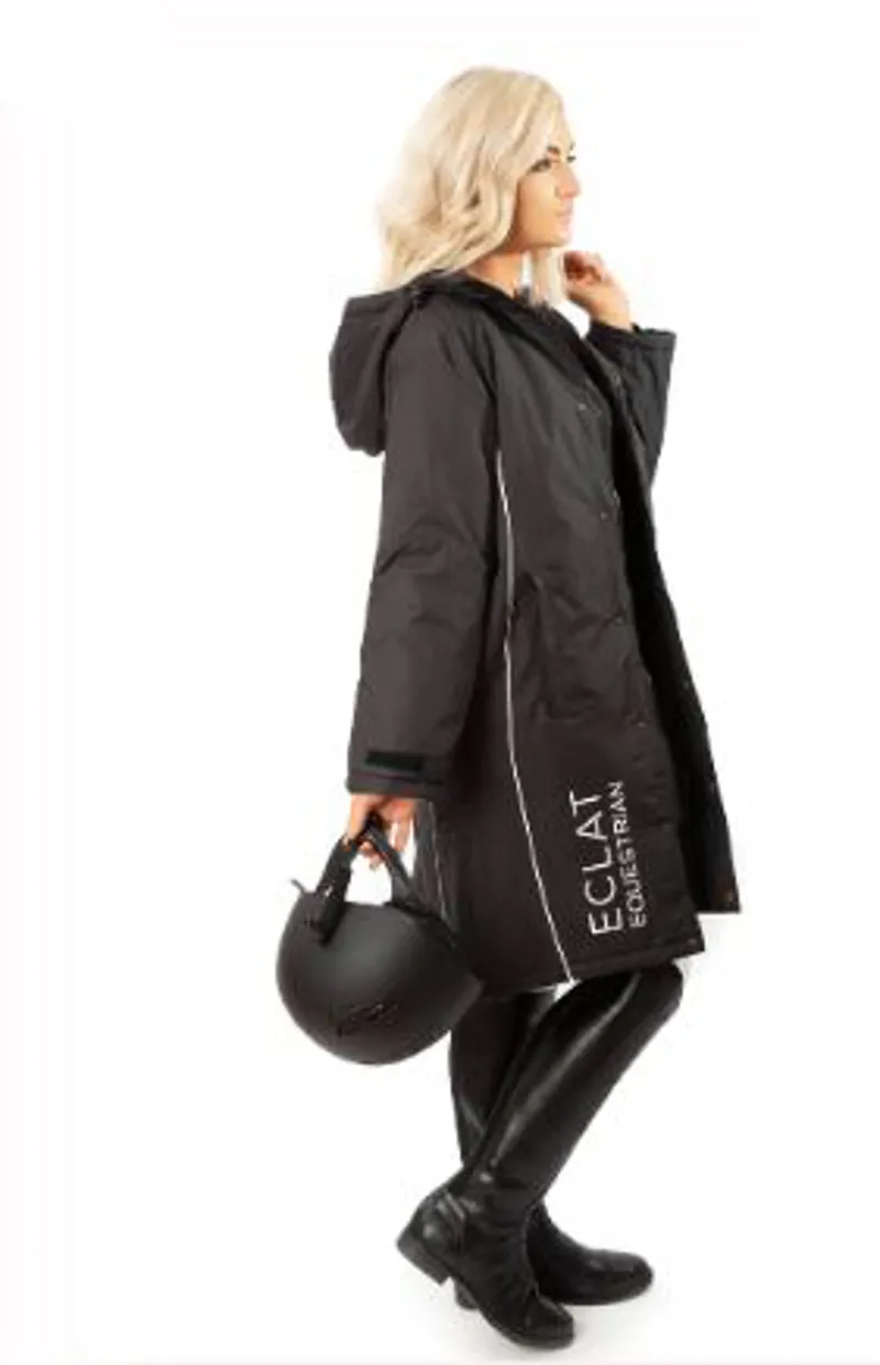 Eclat Equestrian Young Rider Warmup Jacket - Black